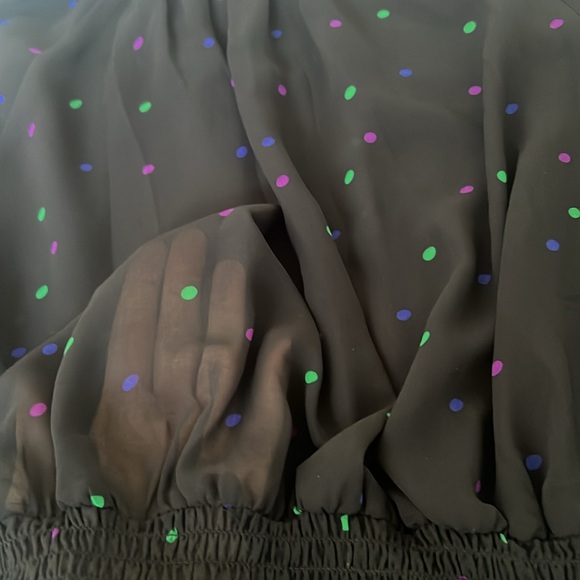 WAYF polka dot blouse - Picture 2 of 4